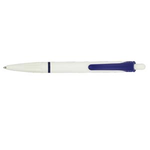 Kuličkové pero Gubrun - slonová kost - modrá