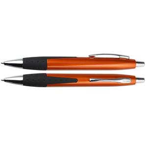 Kuličkové pero Kronos - oranžová tmavá