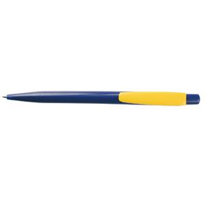 Kuličkové pero Nancy - modrá - žlutá