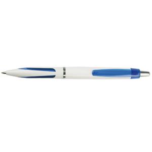 Kuličkové pero Nomand - bílá - modrá