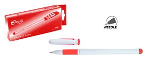 Kuličkové pero Somic - bílá - červená
