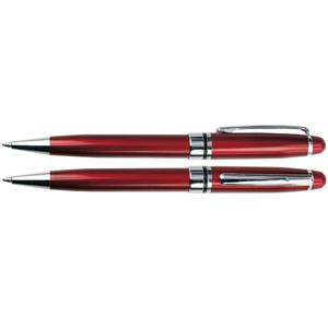 Kuličkové pero Sonja - červená tmavá