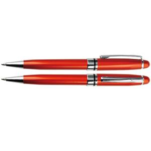 Kuličkové pero Sonja - oranžová tmavá