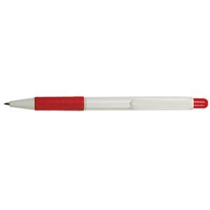 Kuličkové pero Tina - bílá - červená