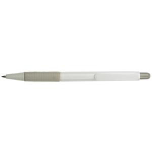 Kuličkové pero Tina - bílá - šedá