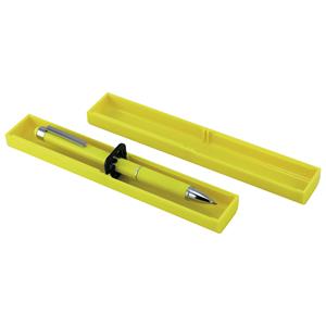 Kuličkové pero UNUSUAL (BOX) - žlutá