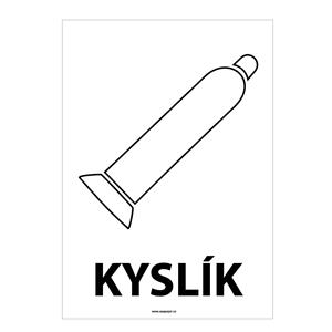 KYSLÍK, plast 1 mmA5