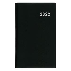 Měsíční diář 2022 Diana PVC kapesní - Černá