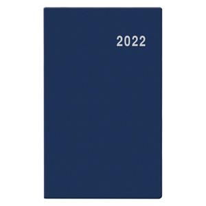 Měsíční diář 2022 Diana PVC kapesní - Modrá