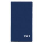 Měsíční diář 2023 Františka PVC kapesní - Modrá