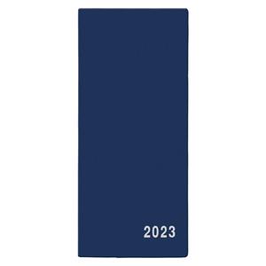 Měsíční diář 2023 Xenie PVC kapesní - Modrá