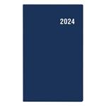 Měsíční diář 2024 Marika PVC kapesní - Modrá