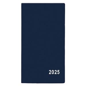 Měsíční diář 2025 Františka PVC kapesní - modrá