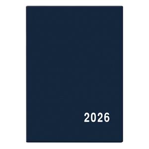 Měsíční diář 2026 Anežka PVC kapesní - modrá