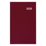Měsíční diář 2026 Diana PVC kapesní - bordó