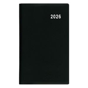 Měsíční diář 2026 Diana PVC kapesní - černá