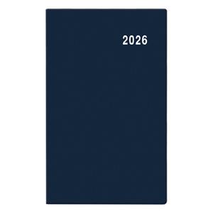 Měsíční diář 2026 Diana PVC kapesní - modrá