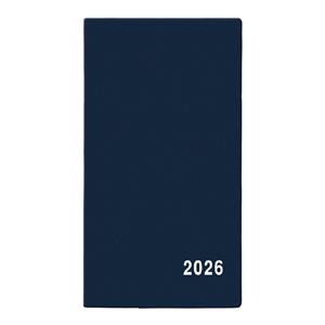 Měsíční diář 2026 Františka PVC kapesní - modrá