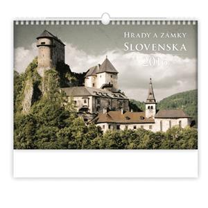 Nástěnný kalendář 2016 Hrady a zámky Slovenska