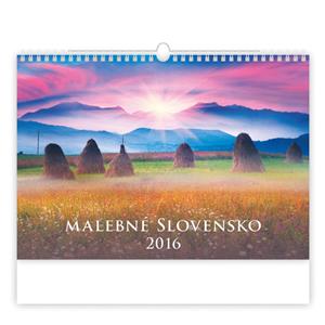 Nástěnný kalendář 2016 Malebné Slovensko