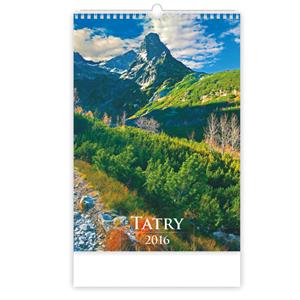 Nástěnný kalendář 2016 Tatry