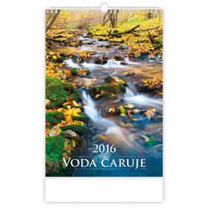 Nástěnný kalendář 2016 Voda čaruje