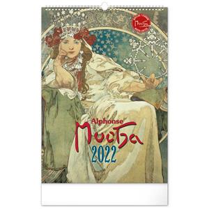 Nástěnný kalendář 2022 Alfons Mucha