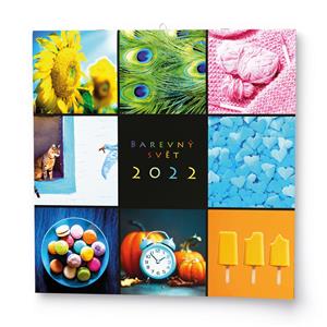 Nástěnný kalendář 2022 Barevný svět