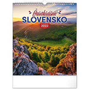 Nástěnný kalendář 2022 Čarokrásne Slovensko SK
