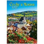 Nástěnný kalendář 2022 - Čechy a Morava