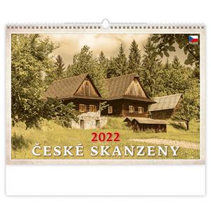 Nástěnný kalendář 2022 - České skanzeny