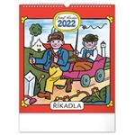 Nástěnný kalendář 2022 Josef Lada - Říkadla