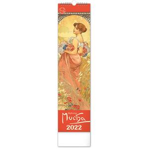 Nástěnný kalendář 2022 Kravata - Alfons Mucha