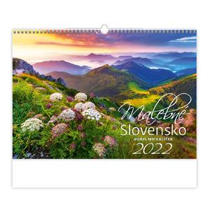 Nástěnný kalendář 2022 Malebné Slovensko