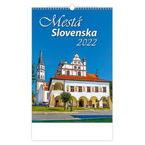 Nástěnný kalendář 2022 Mestá Slovenska