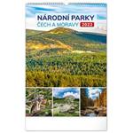 Nástěnný kalendář 2022 Národní parky Čech a Moravy