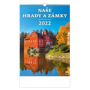 Nástěnný kalendář 2022 - Naše hrady a zámky