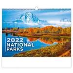 Nástěnný kalendář 2022 - National Parks