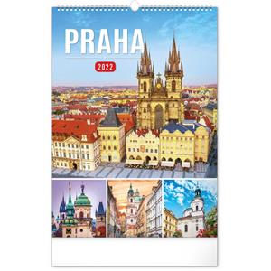 Nástěnný kalendář 2022 Praha