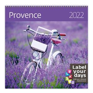 Nástěnný kalendář 2022 - Provence