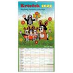 Nástěnný kalendář 2022 Rodinný plánovací Krteček XXL