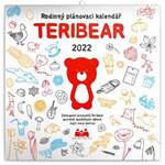 Nástěnný kalendář 2022 Rodinný plánovací TERIBEAR