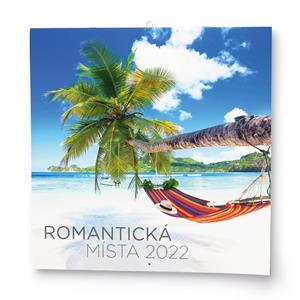 Nástěnný kalendář 2022 Romantická místa
