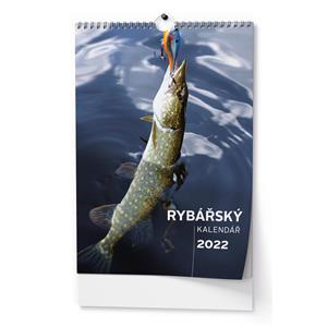 Nástěnný kalendář 2022 Rybářský kalendář