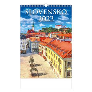 Nástěnný kalendář 2022 Slovensko