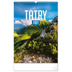 Nástěnný kalendář 2022 Tatry SK