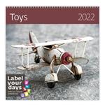 Nástěnný kalendář 2022 - Toys