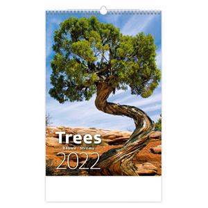 Nástěnný kalendář 2022 - Trees/Baume/Stromy