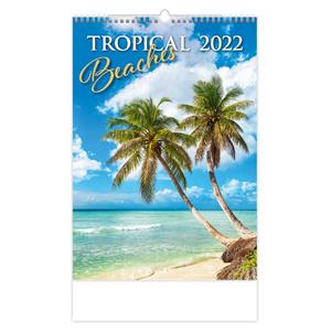 Nástěnný kalendář 2022 - Tropical Beaches