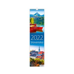 Nástěnný kalendář 2022 viazanka - Slovensko